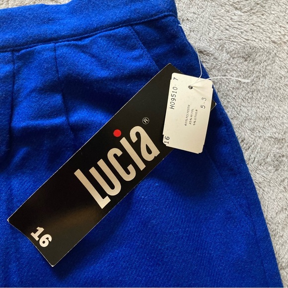 Vintage Lucia Deadstock Pleated Trousers | Fully Lined | Made in USA | 80s - Picture 5 of 12